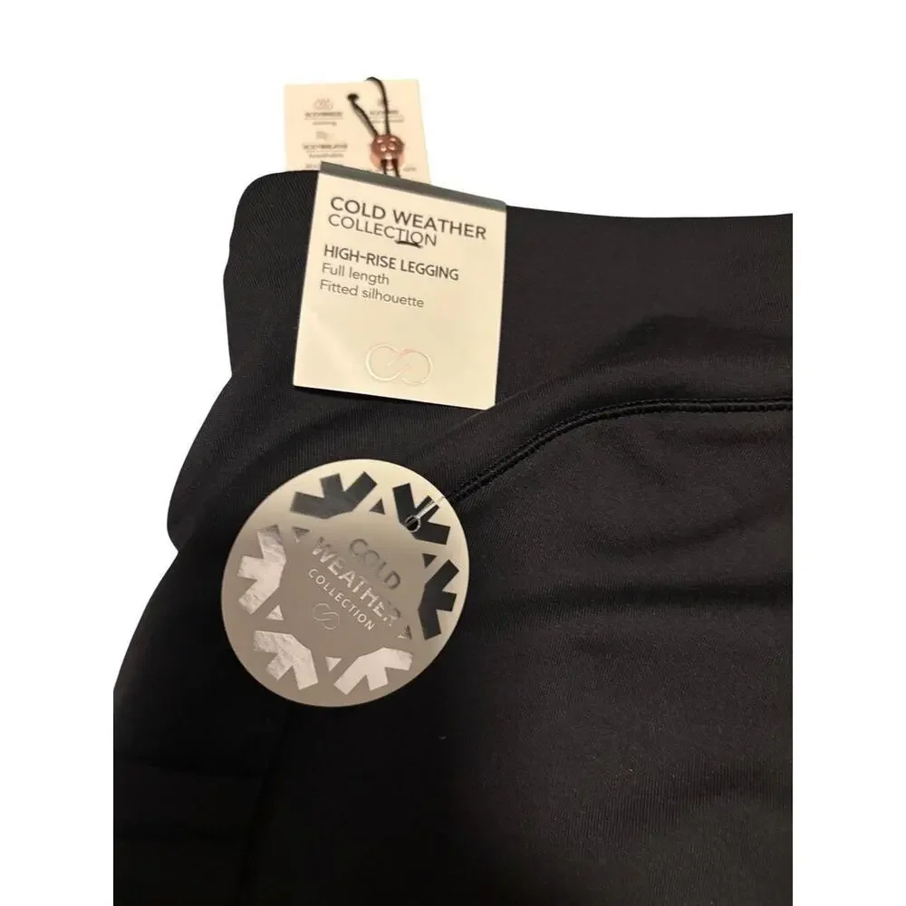 NWT CALLA Cold Dash High Rise Full Length Black Legging Womens XS - Picture 6 of 8